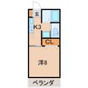 グラン・アビラ 1Kの間取り