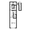 Avance 1Kの間取り