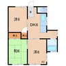 山形屋アパート 3DKの間取り