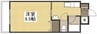 TOUEN BLDG　トウエンビル 1Kの間取り