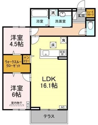 間取図 アルモ　ギオーネ