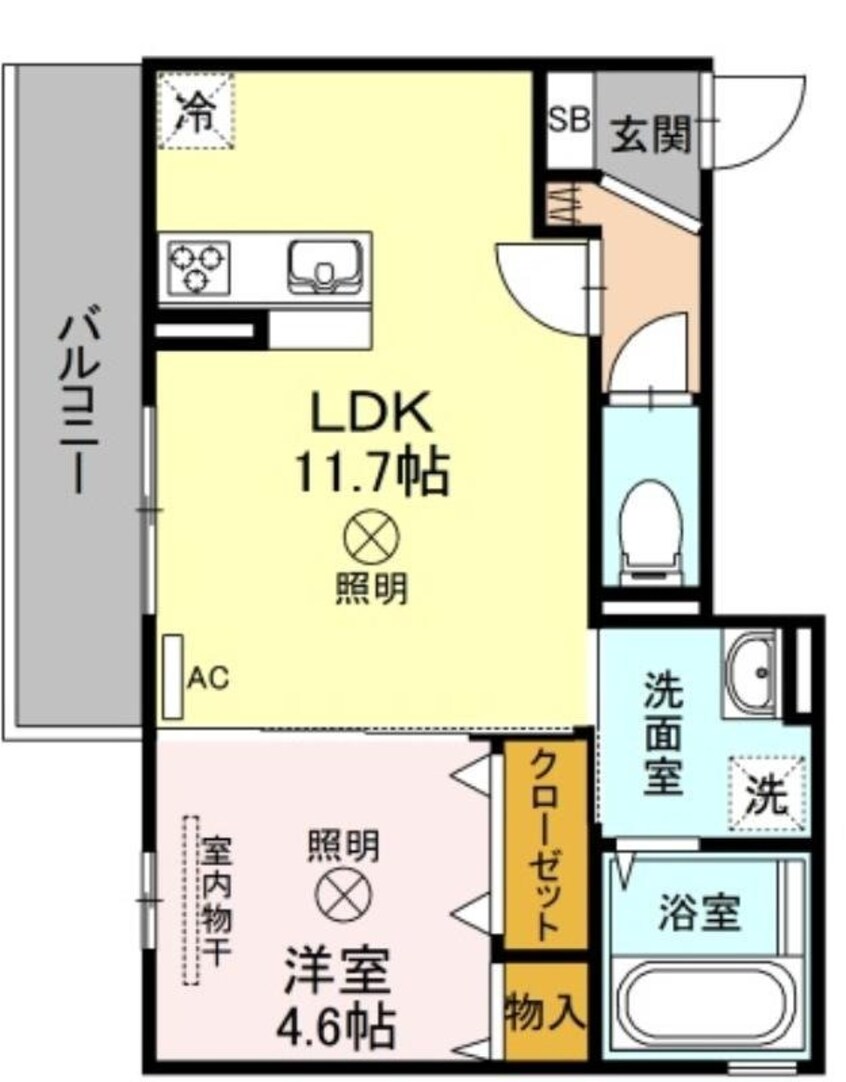 間取図 メゾン・アミティエ