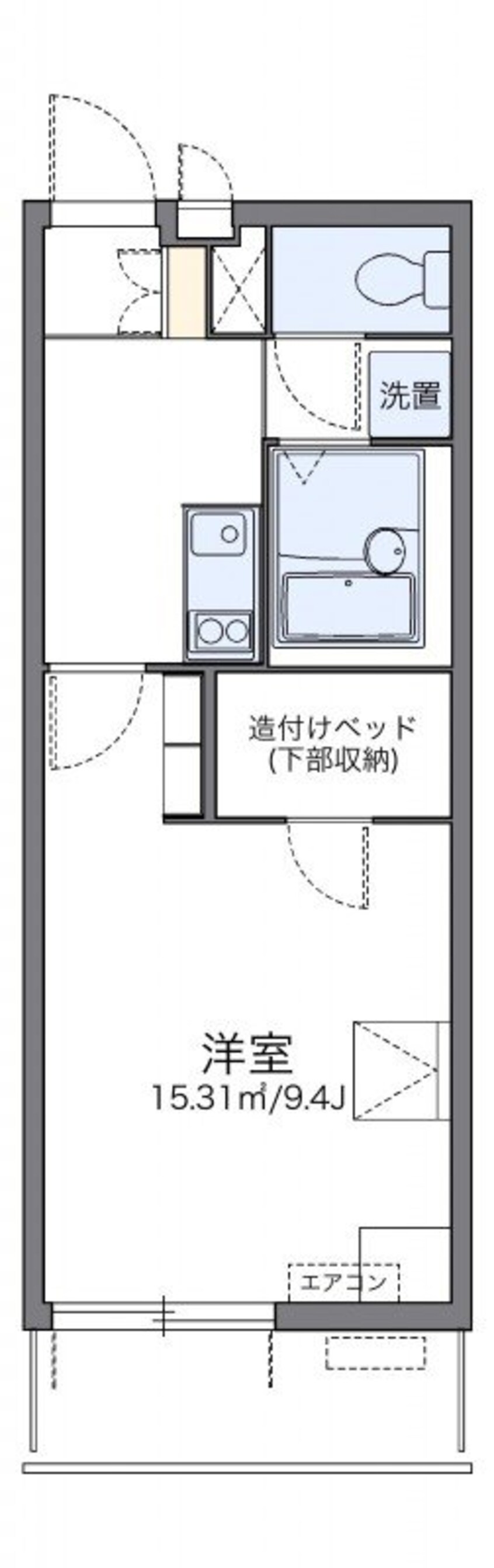 間取図 レオパレスセーグオリゾン