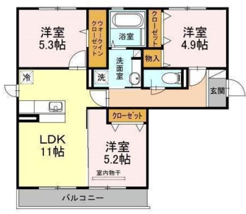 間取図 エスペランサ