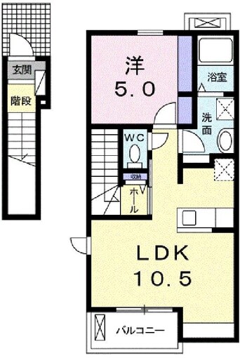 間取図 リバーサイド舟橋