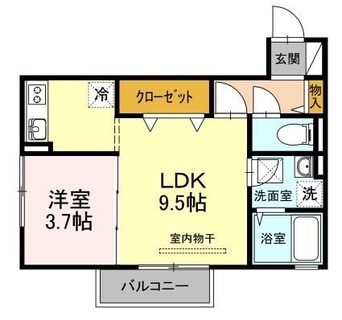 間取図 Ki　House　Ｂ棟