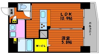 間取図 アリビオ高柳