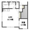 City grande 1LDKの間取り