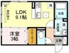 D Maison　津島 1LDKの間取り