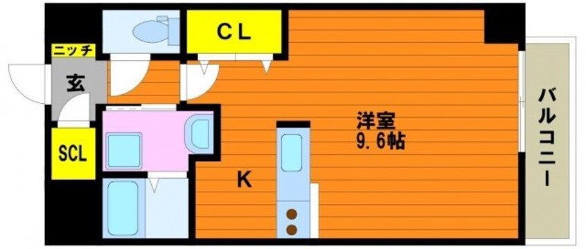 間取図 ウイング21中山下Ⅱ