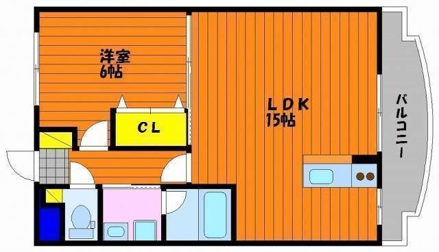 間取り図 ローレルコート西川原