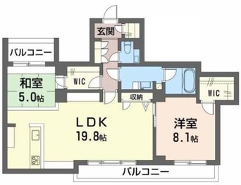 間取図 カーサ・カリダ