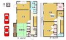 津島本町戸建て 4LDKの間取り