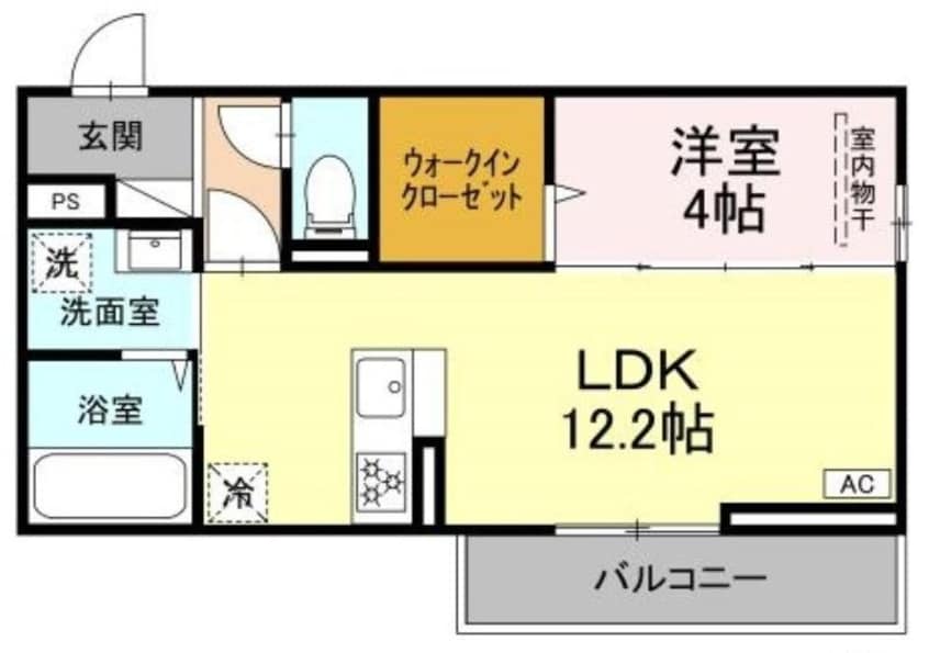 間取図 （仮）西長瀬ＰＪ