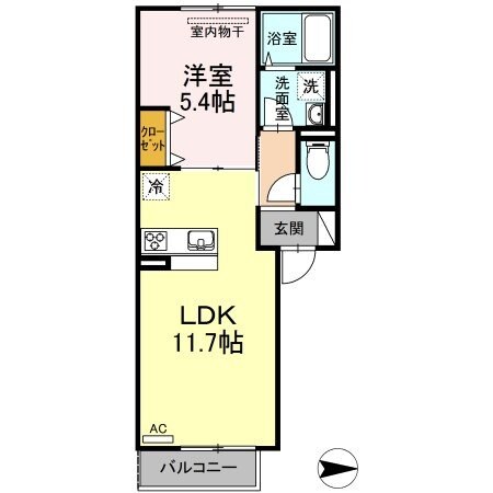 間取り図 あかりⅡ