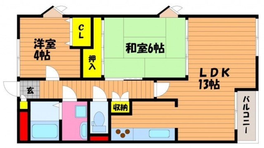 間取図 ヴィラ・ノーバ