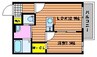チッタ・デ・雄嶋 1LDKの間取り