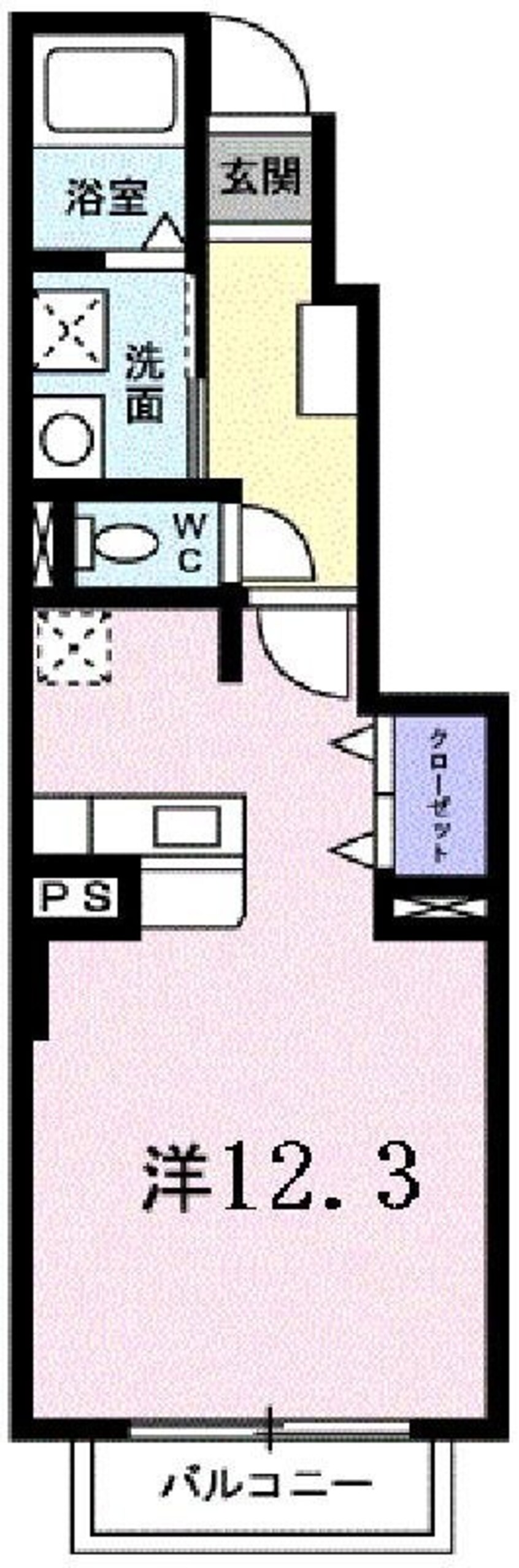 間取図 セレーノふくい　壱番館