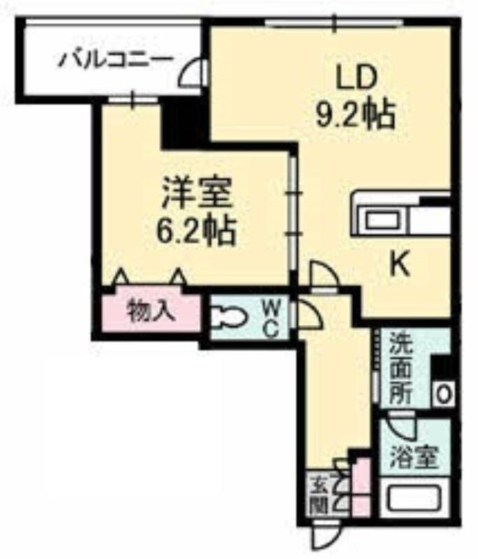 間取り図 ボナール古京