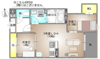 間取図 REGALEST　TSUBAKI