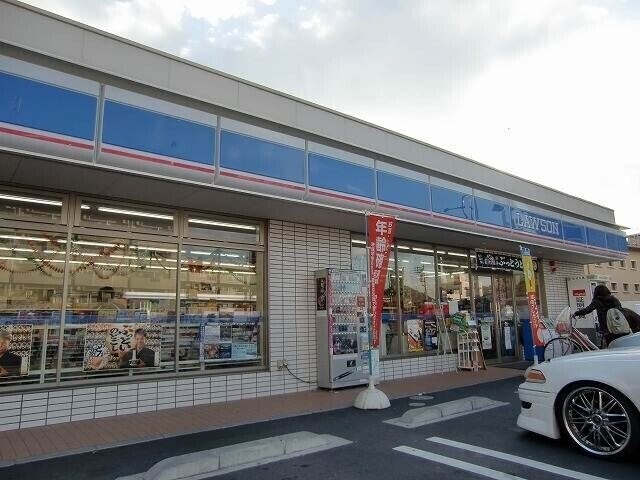 ローソン岡山中原店(コンビニ)まで156m ソレイユ旭川