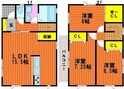 カーサフェリーチェ　Bの間取図