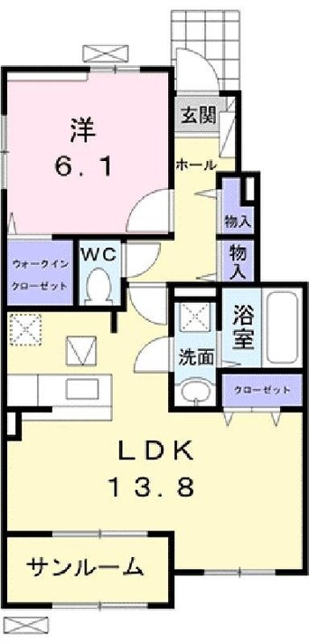 間取図 プレインカーサ　Ⅶ