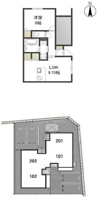 間取図 ノーブル高柳