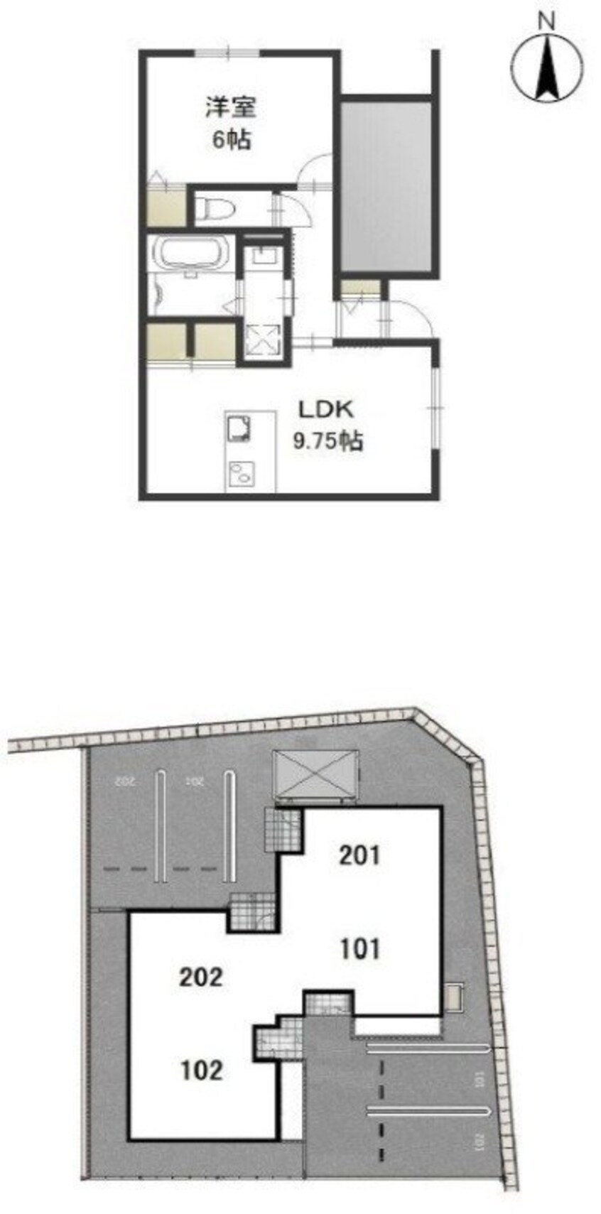 間取図 ノーブル高柳
