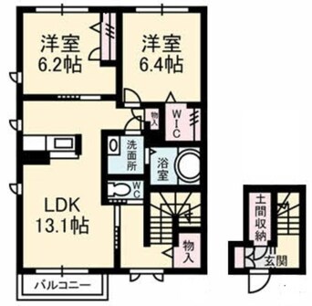 間取図 アンビシア　Ｂ棟