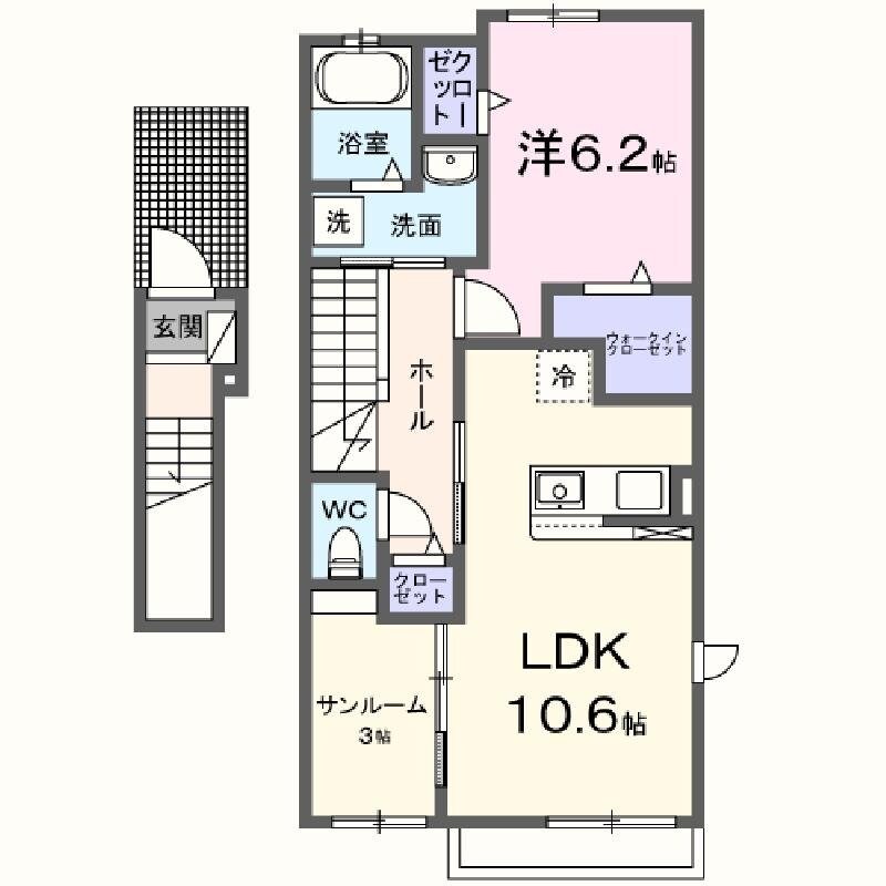 間取り図 リーヴルＢ