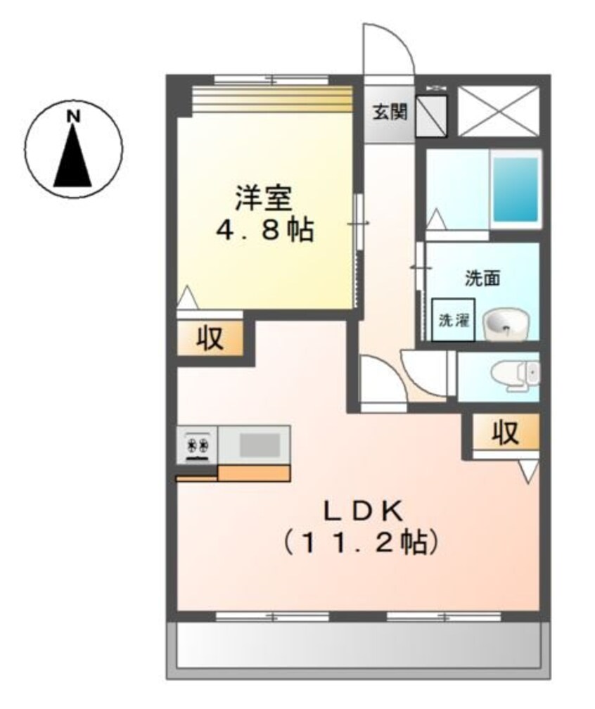 間取図 アルヴィータ