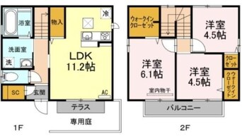 間取図 ノース　パーク　Ⅲ