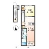コスモス 1LDKの間取り