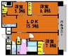 アルカンシエル 3LDKの間取り