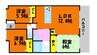 アルファスマート庭瀬駅前 3LDKの間取り