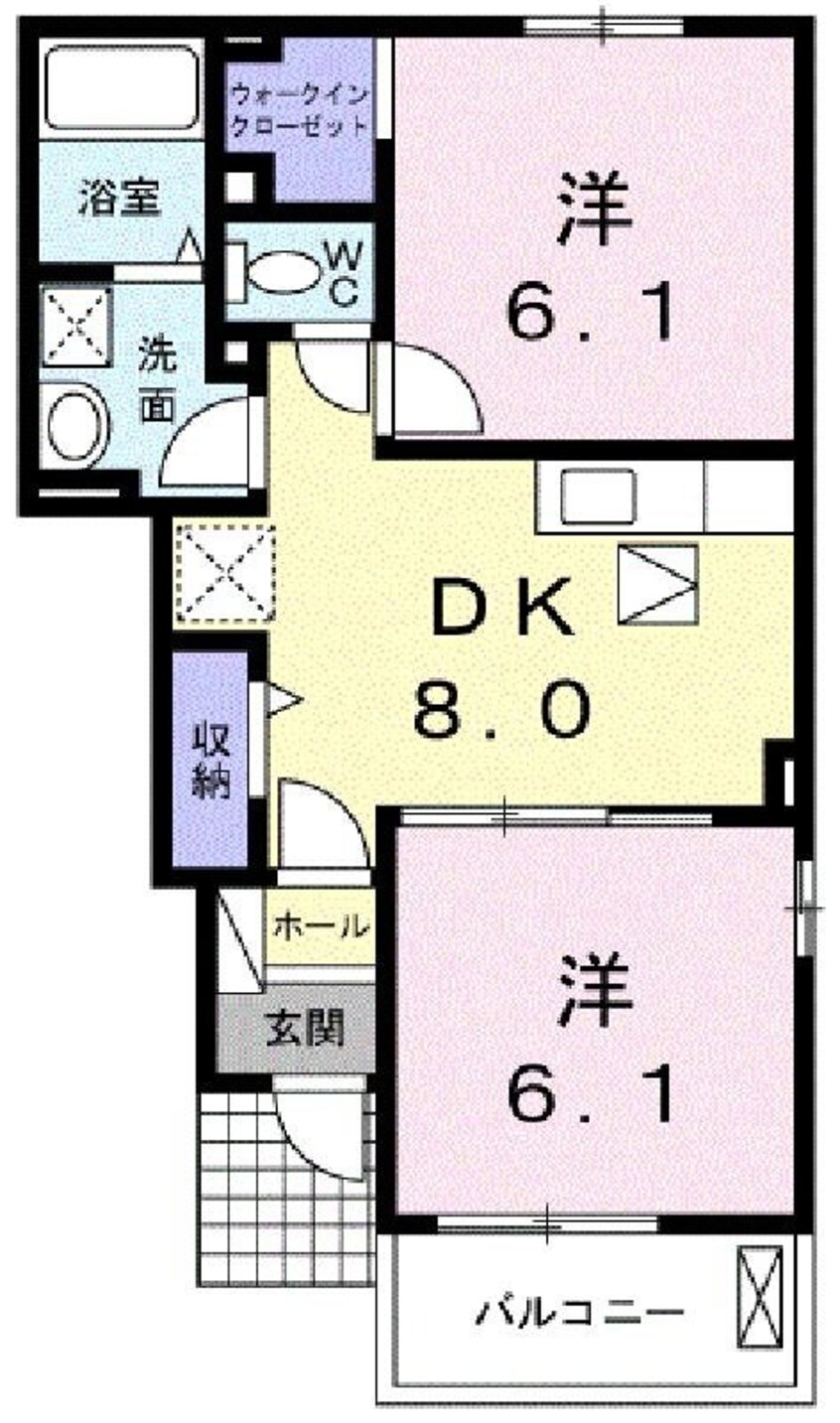 間取図 プリマベーラ