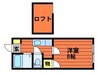 ＡＣＴ18 1Kの間取り