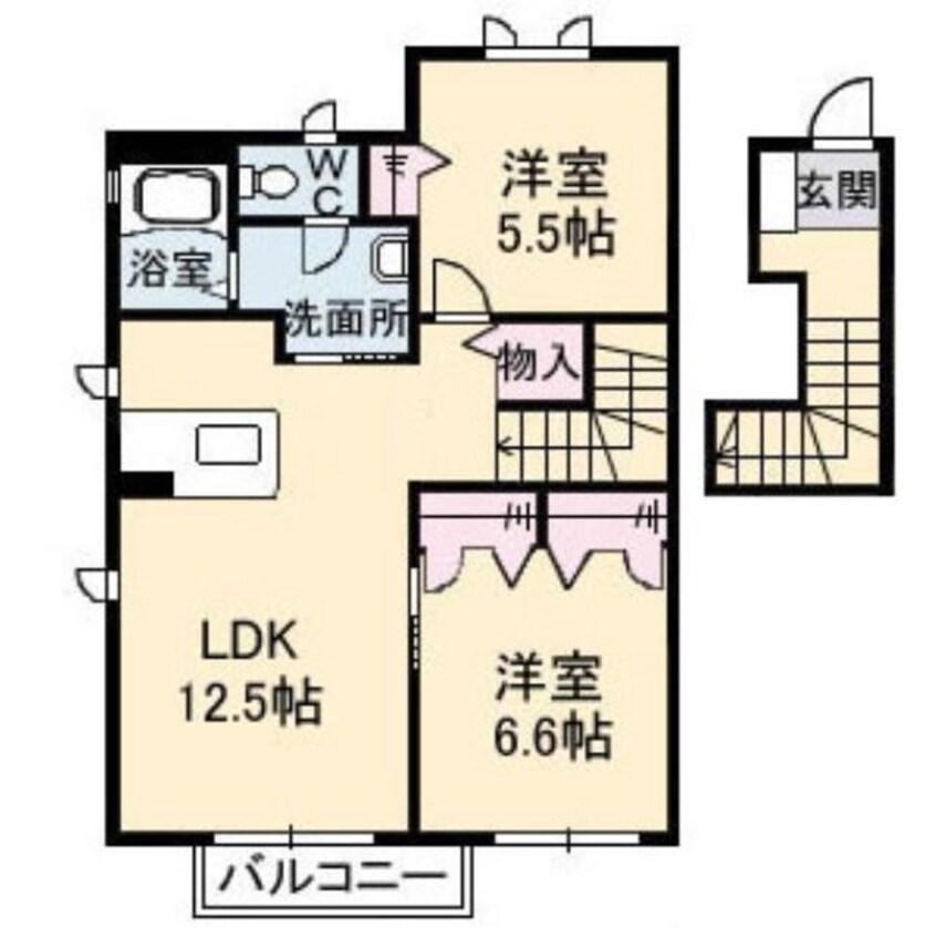 間取図 シャーメゾンエスパシオ　１番館