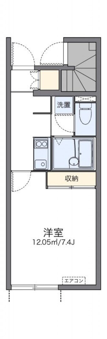 間取図 レオネクストグロリア京橋南