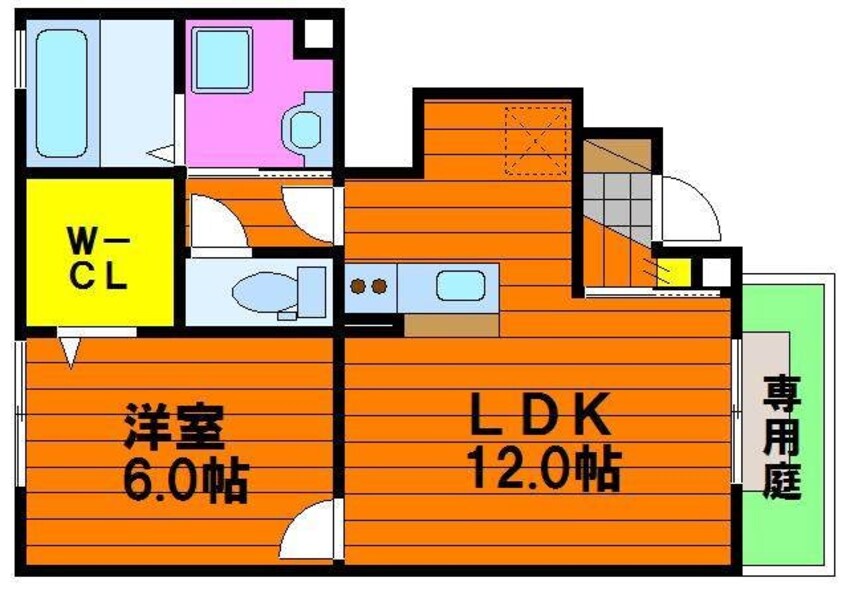 間取図 エルヴィリア野田