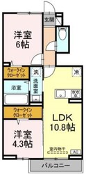 仮）福浜町HM D-ROOM新築工事の間取図