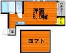ワールドビレッジLIKU 1Rの間取り