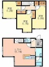 グレースＭＳＫ（浜戸建賃貸住宅 ） 3LDKの間取り