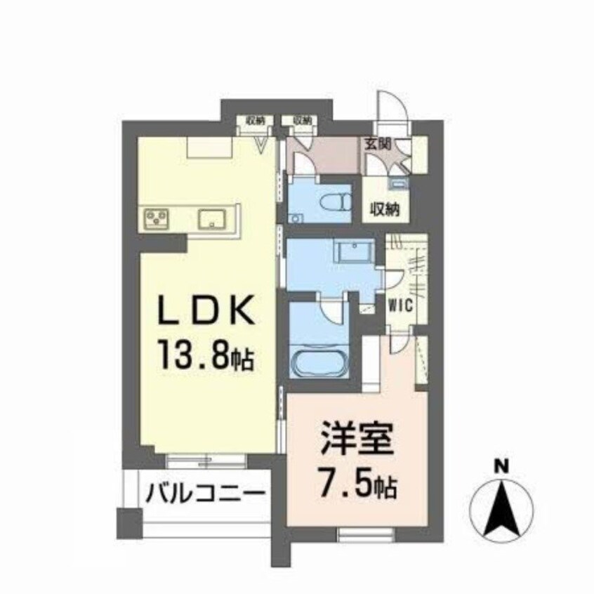 間取図 シャーメゾンプレミア上中野