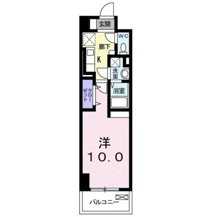 間取図 レジデンス柳町