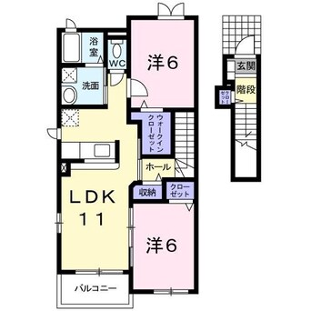 間取図 テラース平吉Ｂ