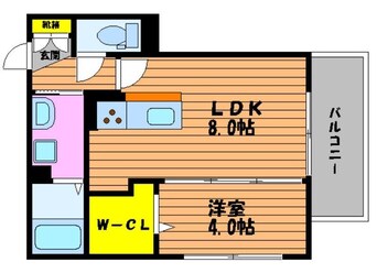 間取図 ウィング　Ａ棟