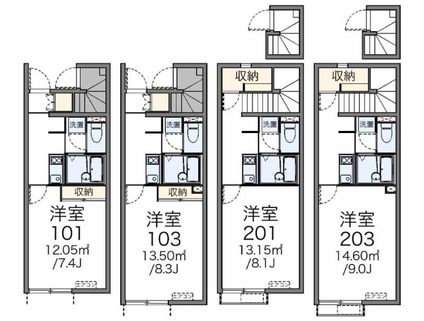 間取図 レオネクストグランドール門脇