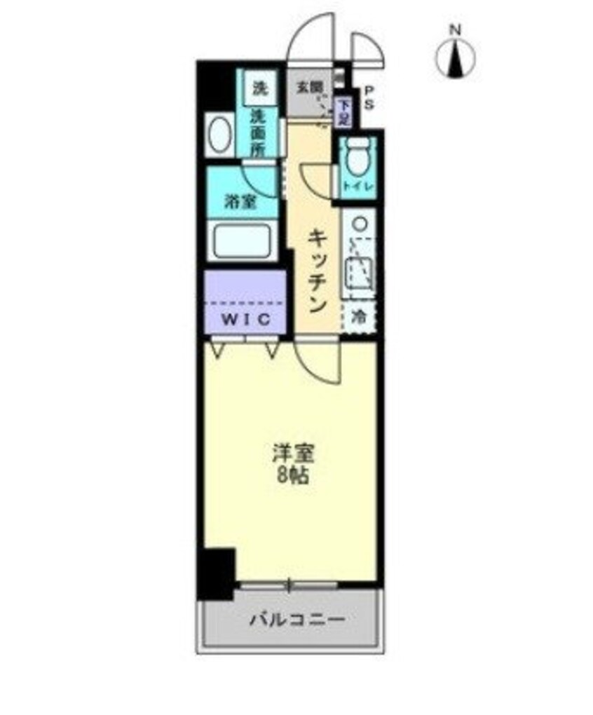 間取図 アルファレガロ南中央町